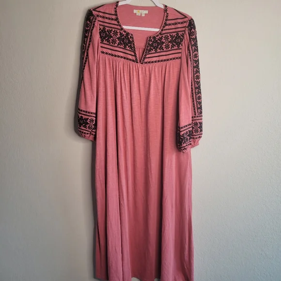 Boden | Dresses | Boden Embroidered Balloon Sleeves Maxi Dress Size 2 |  Poshmark